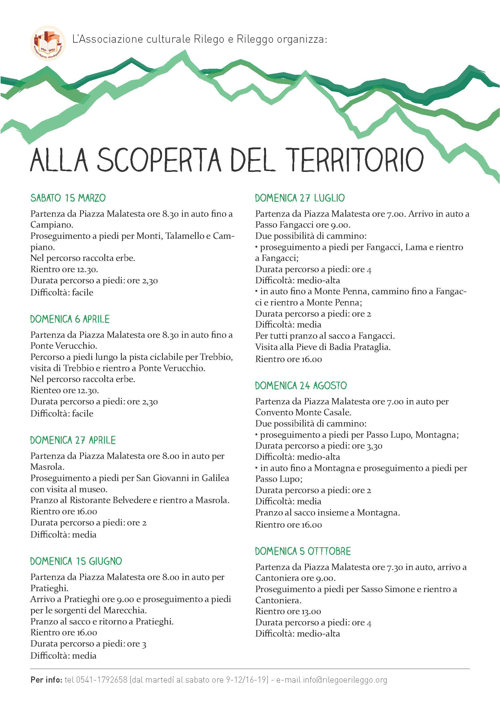 Alla scoperta del territorio