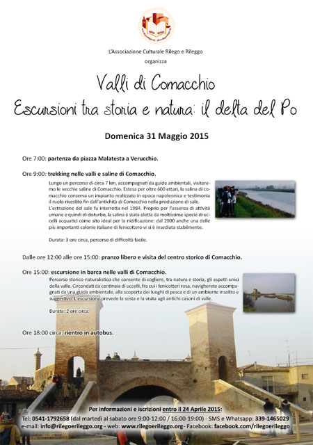 Valli di Comacchio. Escursioni tra storia e natura: il delta del Po