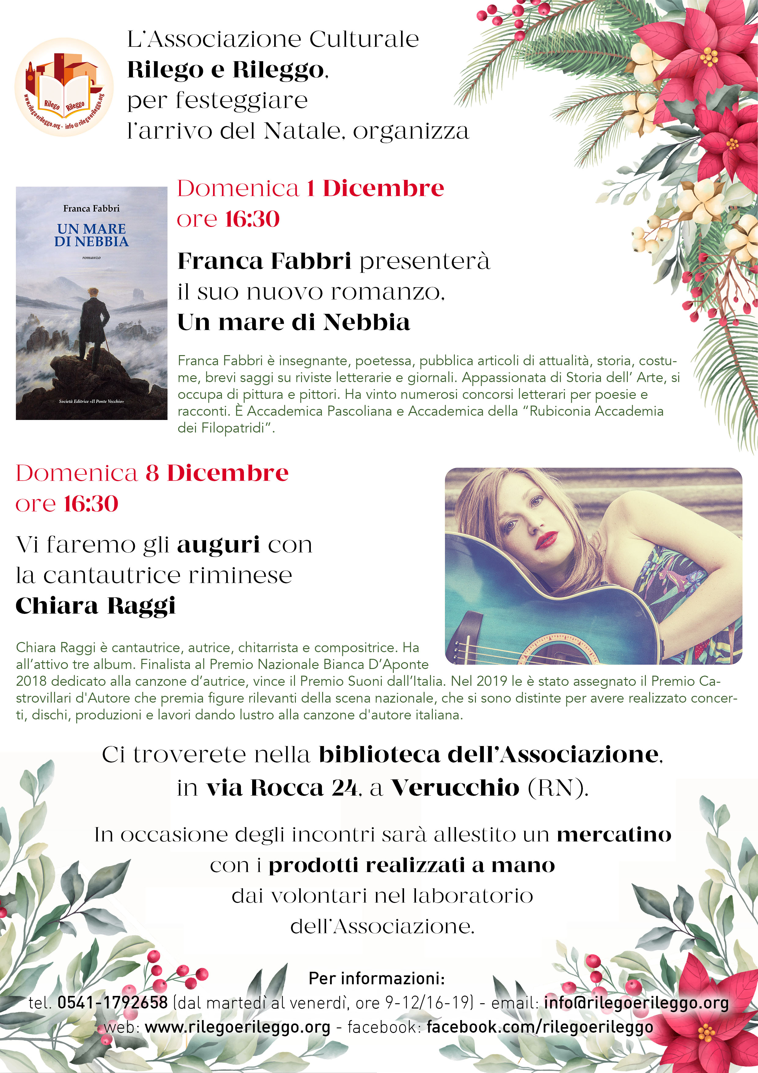 Poesie Brevi Di Natale D Autore.Natale In Associazione Rilego E Rileggo