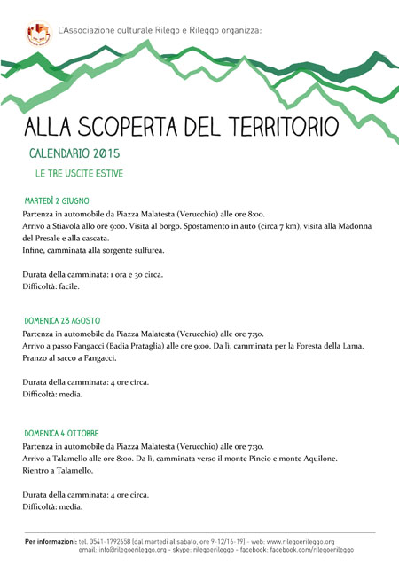 Alla scoperta del territorio 2